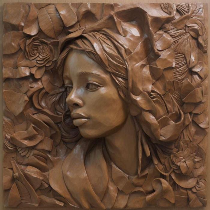 نموذج ثلاثي الأبعاد لآلة CNC 3D Art 